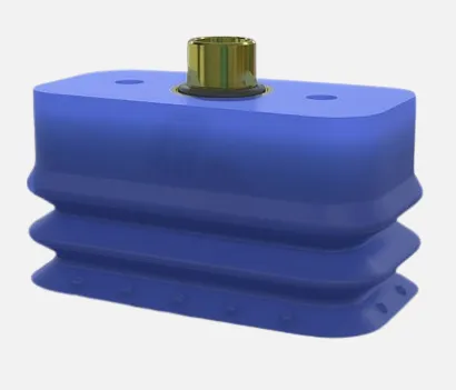 Cốc hút chân không chữ nhật nhiều tầng Polyurethane - VG.LBR